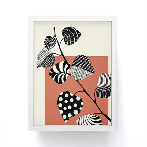 Jenean Morrison Patterned Plant 06 Framed Mini Art Print