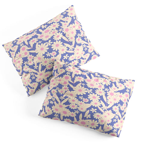 Jenean Morrison Simple Floral Lilac Pillow Shams