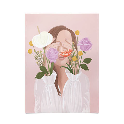 Jenn X Studio Full Bloom I Poster