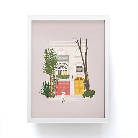 Jenn X Studio Mexico City Afternoon 2022 Framed Mini Art Print