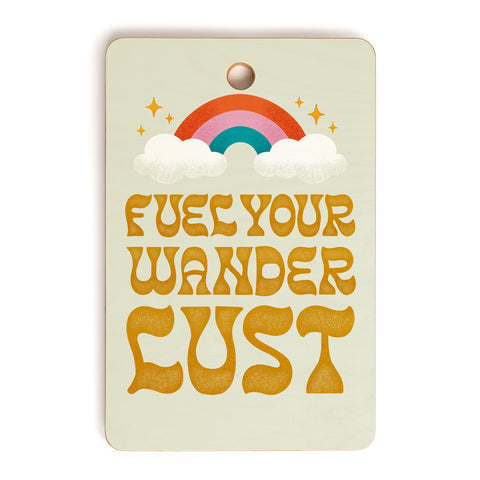 Jessica Molina Fuel Your Wanderlust Cutting Board Rectangle