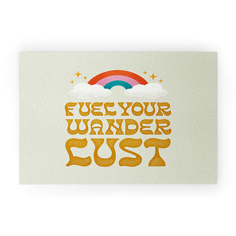 Jessica Molina Fuel Your Wanderlust Welcome Mat