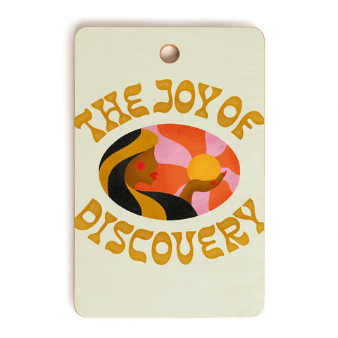 Jessica Molina The Joy of Discovery Cutting Board Rectangle
