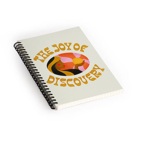 Jessica Molina The Joy of Discovery Spiral Notebook