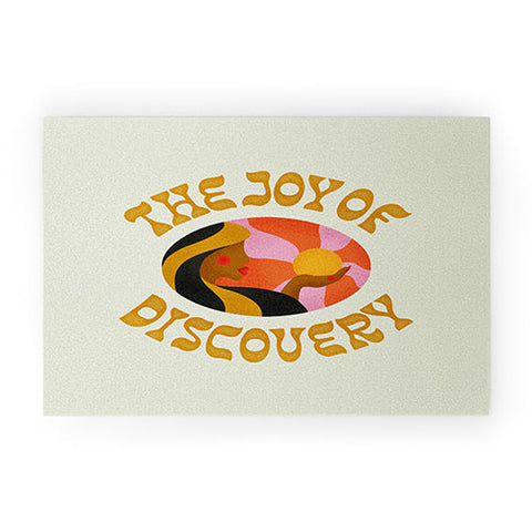 Jessica Molina The Joy of Discovery Welcome Mat
