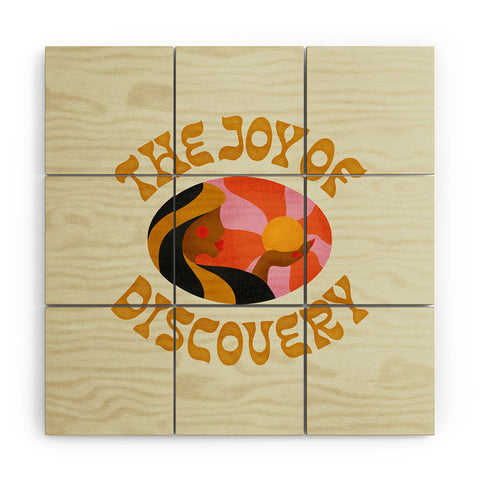 Jessica Molina The Joy of Discovery Wood Wall Mural