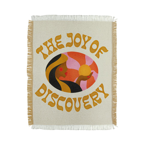 Jessica Molina The Joy of Discovery Throw Blanket