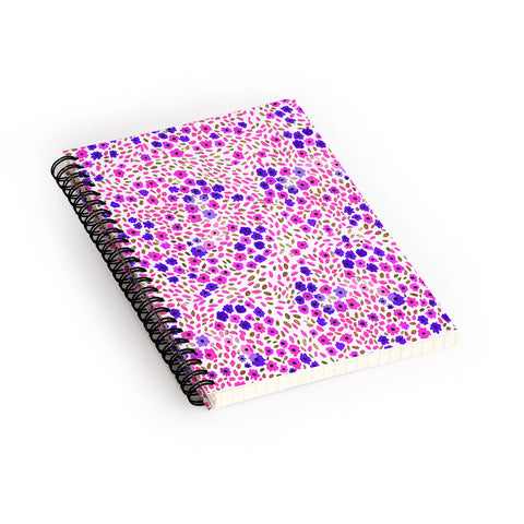 Joy Laforme Azalea In Purple Spiral Notebook