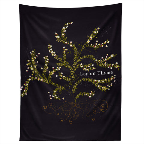 Joy Laforme Herb Garden Lemon Thyme Tapestry