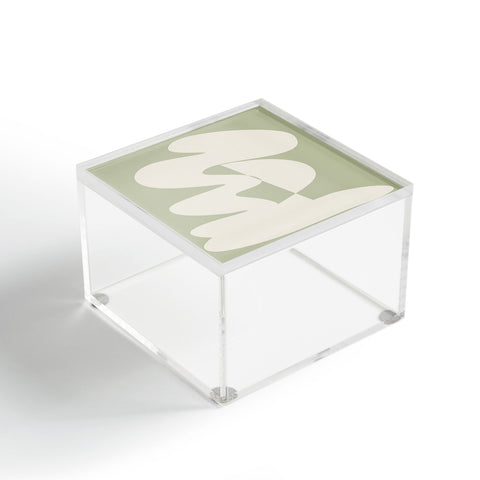 June Journal Minimalist Modern Abstract Exp Acrylic Box