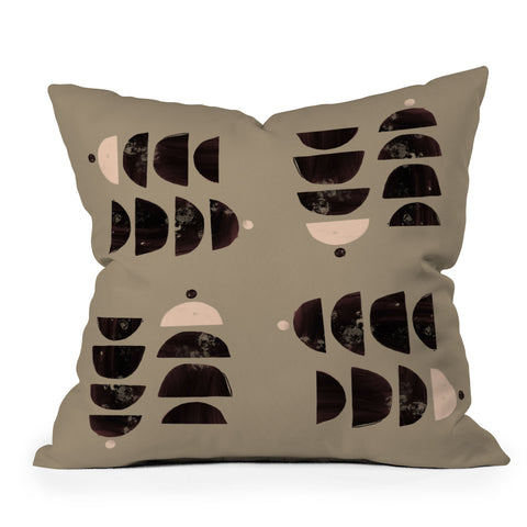 justin shiels Stacks on Stacks Outdoor Throw Pillow