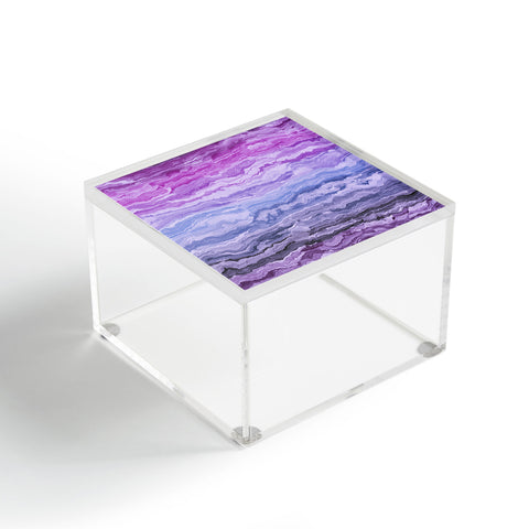 Kaleiope Studio Jewel Tone Marbled Gradient Acrylic Box