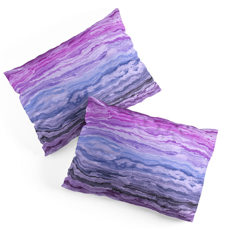 Kaleiope Studio Jewel Tone Marbled Gradient Pillow Shams