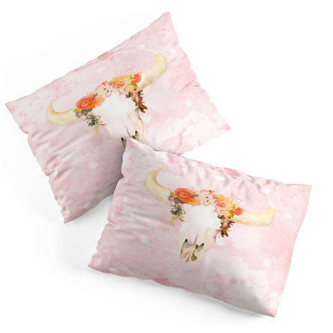 Kangarui Romantic Boho Buffalo Pillow Shams