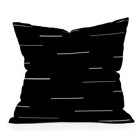 Kelly Haines Modern Lines V2 Outdoor Throw Pillow