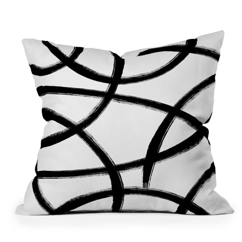 Kelly Haines Wind Swept Outdoor Throw Pillow