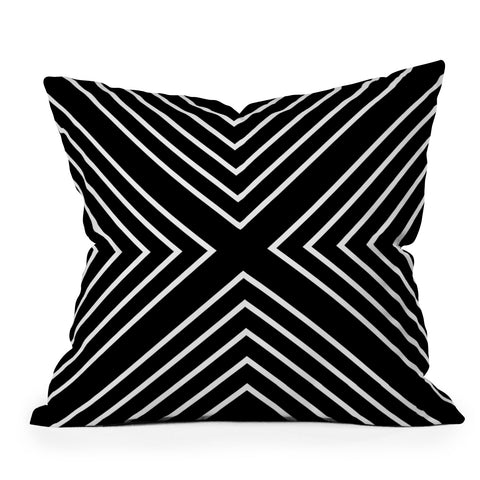 Kelly Haines X Marks the Spot Outdoor Throw Pillow