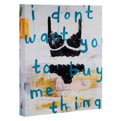 Kent Youngstrom buy me things Art Canvas