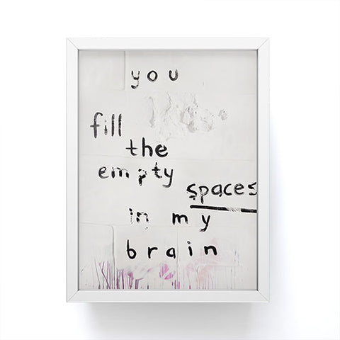 Kent Youngstrom empty spaces Framed Mini Art Print