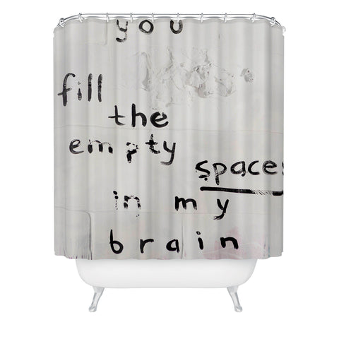Kent Youngstrom empty spaces Shower Curtain