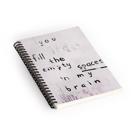 Kent Youngstrom empty spaces Spiral Notebook