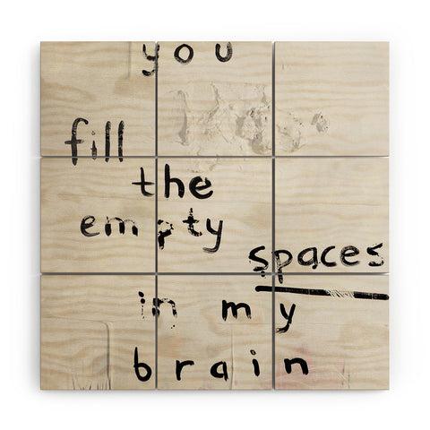 Kent Youngstrom empty spaces Wood Wall Mural