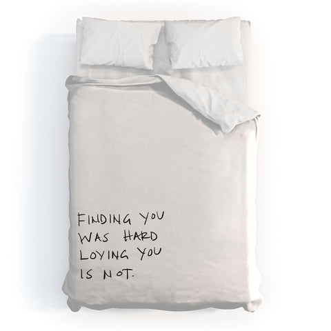 Kent Youngstrom finding you Duvet Cover