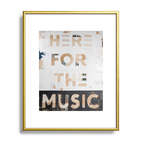 Kent Youngstrom here for the music Metal Framed Art Print