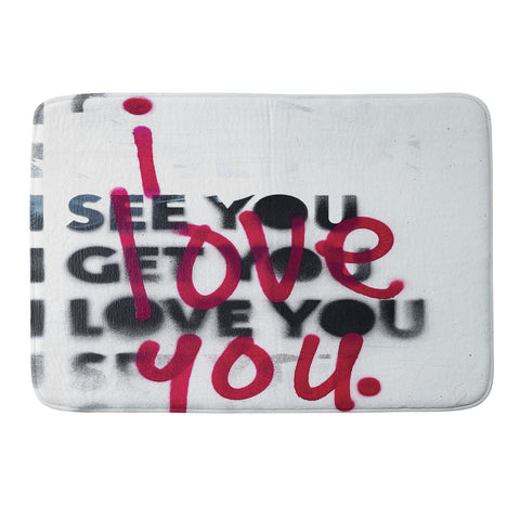Kent Youngstrom i see you i get you i love you Memory Foam Bath Mat