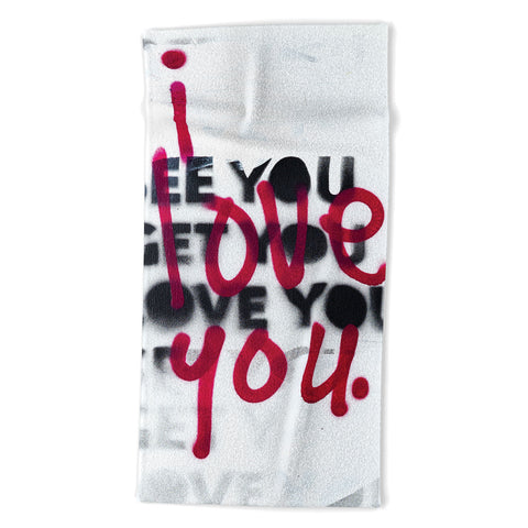 Kent Youngstrom i see you i get you i love you Beach Towel
