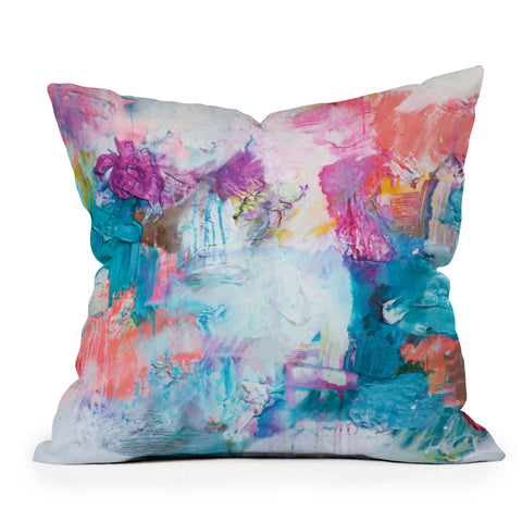Kent Youngstrom i think i spilled something Outdoor Throw Pillow