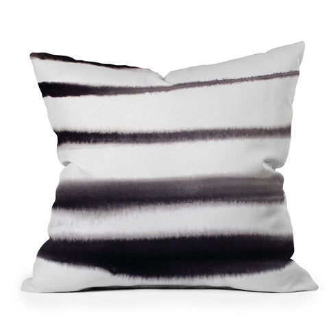 Kent Youngstrom invisible zebra Outdoor Throw Pillow