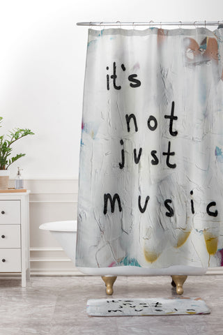 Kent Youngstrom its not just music Shower Curtain And Mat