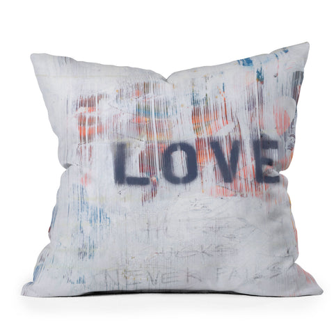 Kent Youngstrom Love Hurts Outdoor Throw Pillow