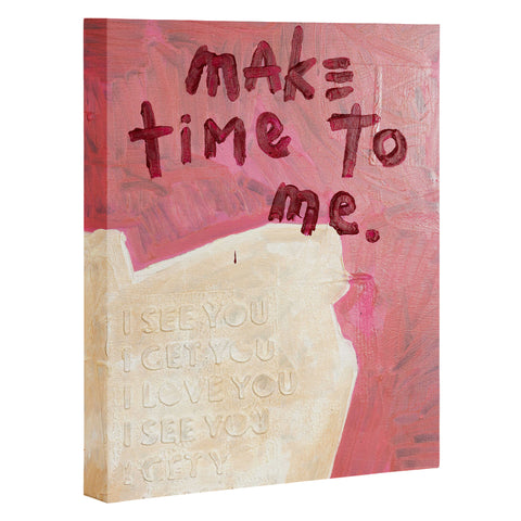 Kent Youngstrom make time to me Art Canvas