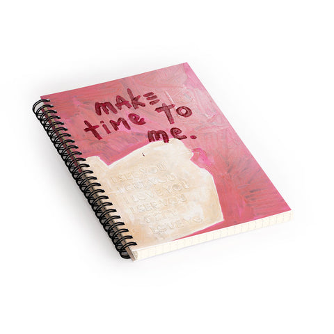Kent Youngstrom make time to me Spiral Notebook
