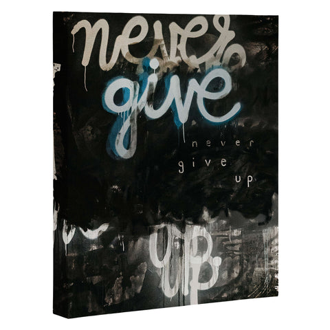 Kent Youngstrom never give up Art Canvas