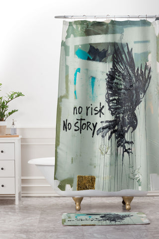 Kent Youngstrom no risk Shower Curtain And Mat