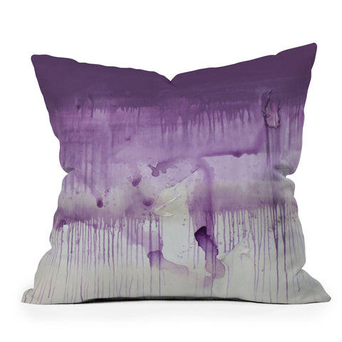 Kent Youngstrom Purple Haze Outdoor Throw Pillow