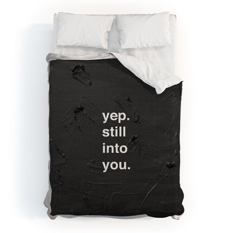 Kent Youngstrom yep still into you Comforter