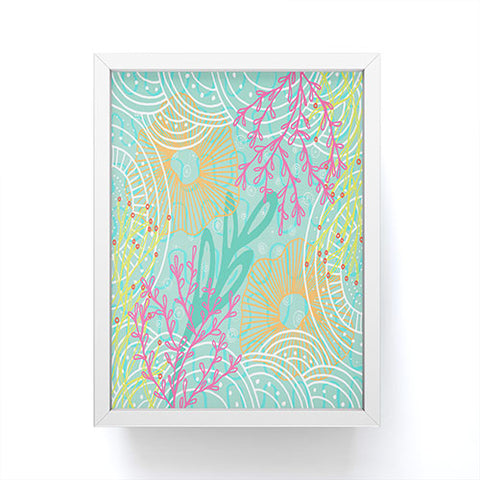 Kerrie Satava Ocean Bloom Framed Mini Art Print
