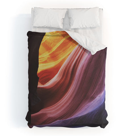Kevin Russ Antelope Canyon Duvet Cover