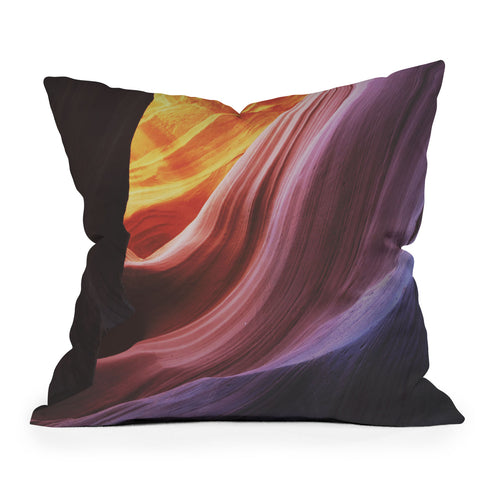 Kevin Russ Antelope Canyon Outdoor Throw Pillow