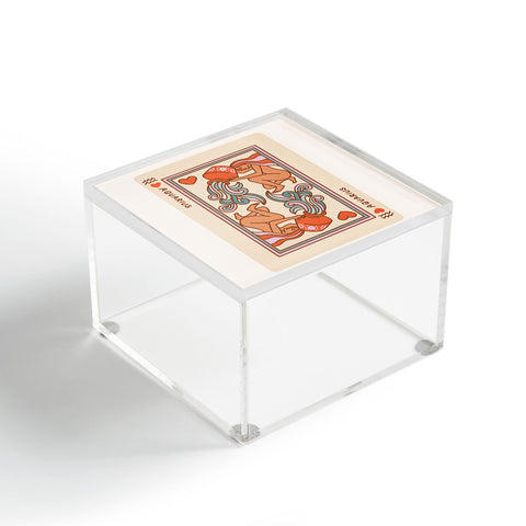 Kira Aquarius Playing Card Acrylic Box
