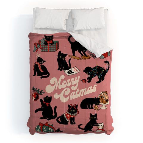 Kira Christmas Cats Comforter