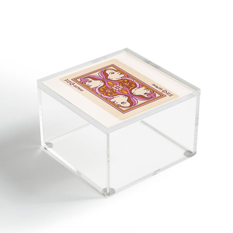 Kira Gemini Playing Card Acrylic Box