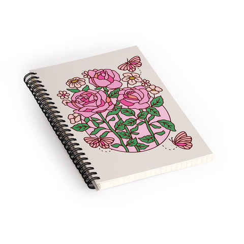 Kira Rose II Spiral Notebook