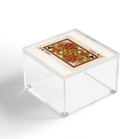 Kira Taurus Playing Card Acrylic Box