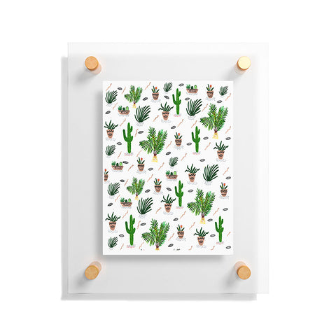 Kris Tate Plants Are My Friends Floating Acrylic Print