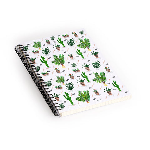 Kris Tate Plants Are My Friends Spiral Notebook